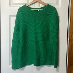 Talbots Size Large Green Sweater